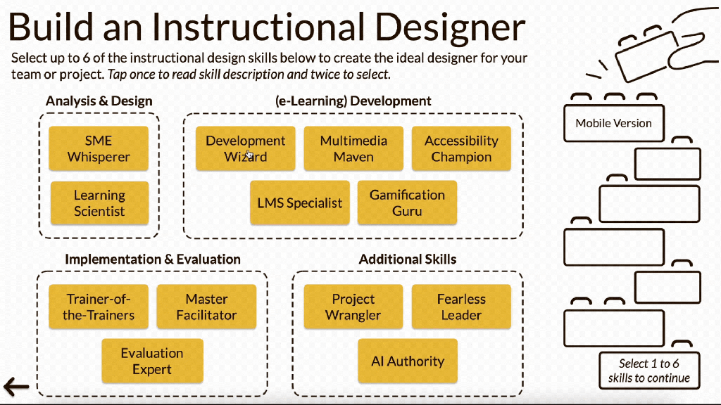 GIF of a screen recording that shows the double tap feature in action.